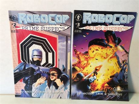 2 Robocop Comics