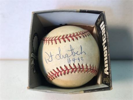 Signed and Dated Baseball