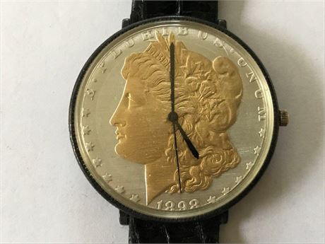 Watch Made From 1893 US Silver Dollar