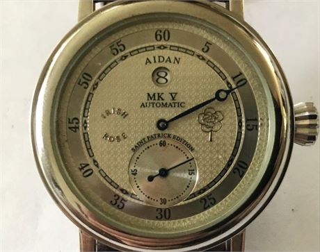 Aidan MK V Irish Rose St. Patty Edition Automatic Watch