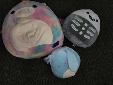 Lot of 3 Squishmellows
