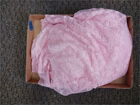 Pink Lace Dress Size Large