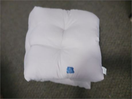 3 Cushions. 2 for chair and 1 for bench