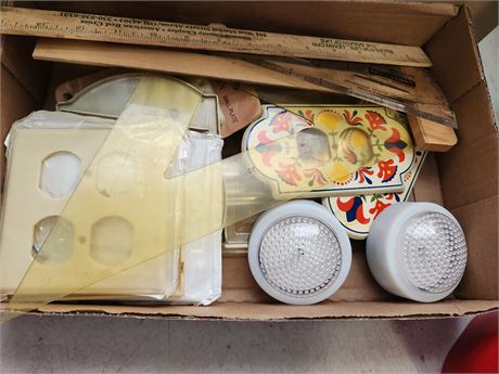 Large lot of switch covers