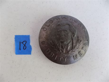 Old Hickory Dabbitt Metal Advertising Paper weight