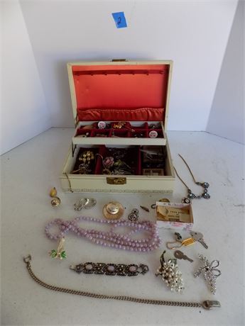 Jewelry Box and Jewelry