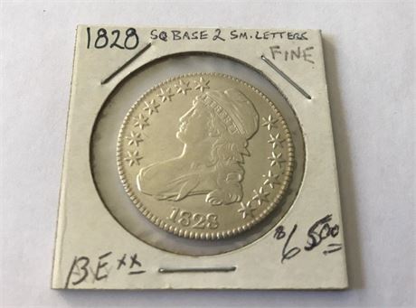1828 US 50 Cent Coin
