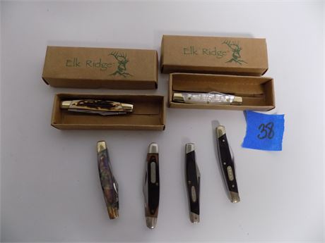 Knives Lot, Elk ridge, Old Timer, Buck