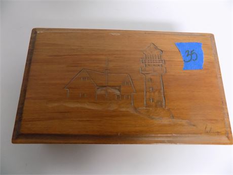 Wooden Box of Keys