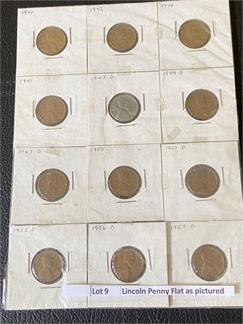 Lincoln Penny Flat