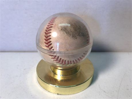 Baseball with Protective Case