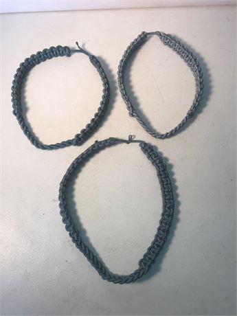 3 US Army Shoulder Cords