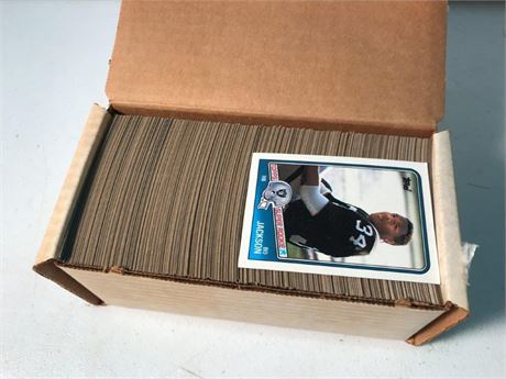 Box Labeled 1988 Topps Football