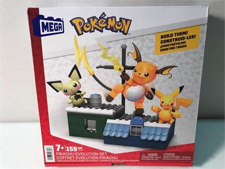 Mega Pokemon Pikachu Evolution Set
