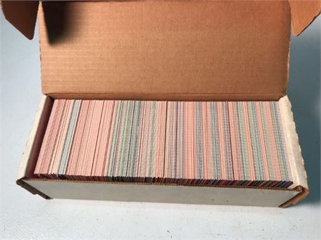 Box Labeled 1989 ProSet Football