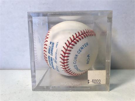 Signed & Priced Baseball