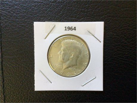 1964 Kennedy Silver 1/2 Dollar