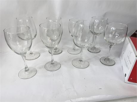 Wine Glasses - new plastic