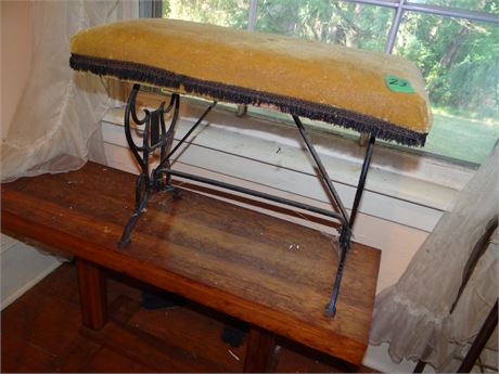 Wrought Iron Bench
