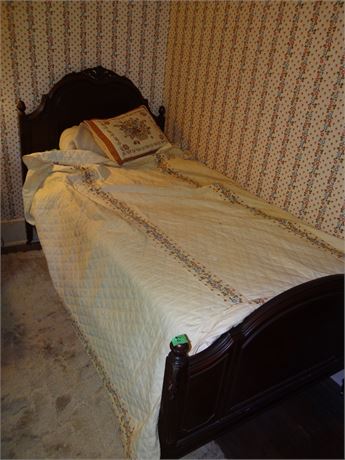Bed 3/4 Wooden