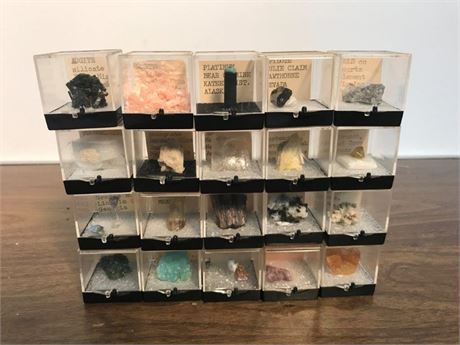 Mini. Labeled Rock Collection