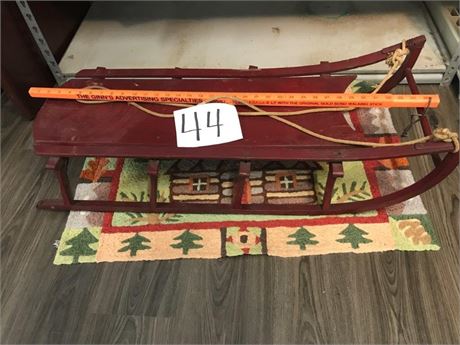 Wooden Sled