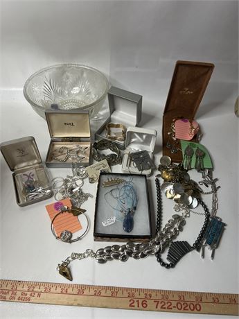 Jewelry Lot with Some Sterling