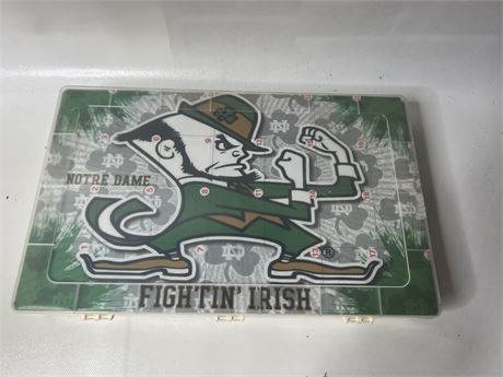 Notre Dame Tackle Box with Figures