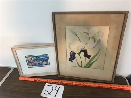 2 Pcs. of Misc. Wall Art