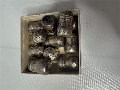 Sterling Salt Shakers