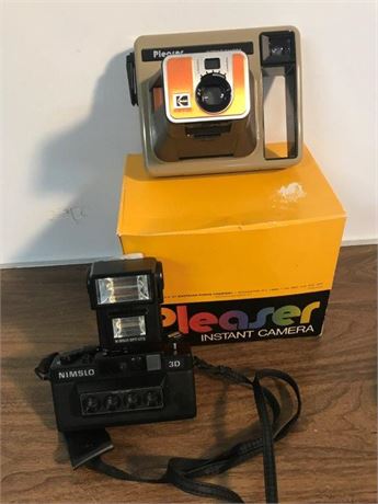 Pleaser Instant & Nimslo 3D Cameras
