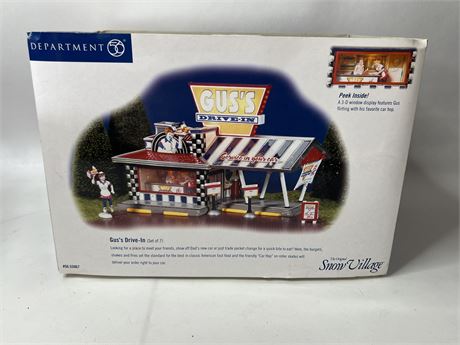 Dept 56 Gus's Drive In