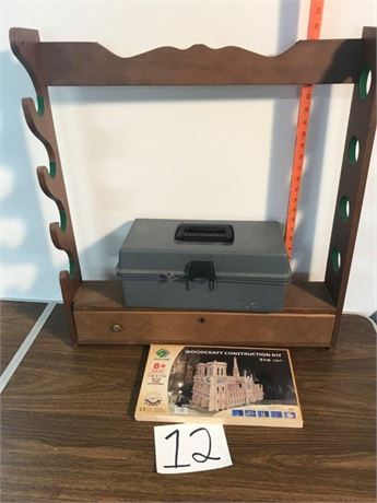 Gun Rack, Tool Box & Woodcraft Kit