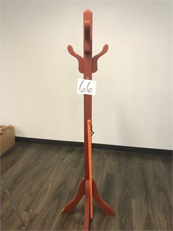 Wooden Hall Tree