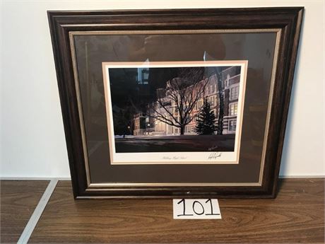 Bob Dylan Home Town , Hibbing High School Signed by Hugh Reynolds