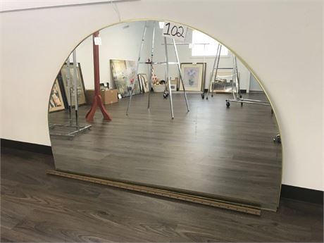 Half Circle Dresser Mirror