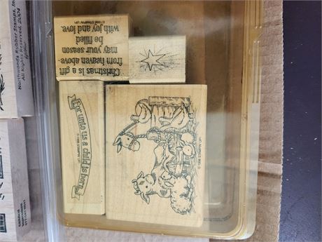1 Stampin Up & 2 Misc. Stamp Sets