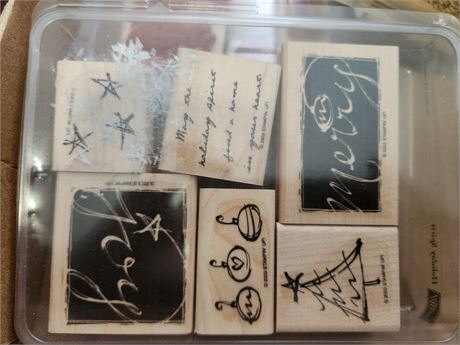 3 Stampin Up Stamp Sets