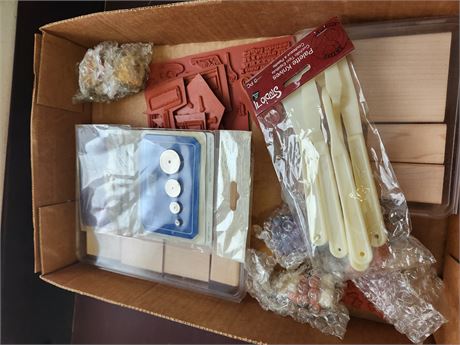 Unfinished Stampin Up Sets,Bears,Palette Knives