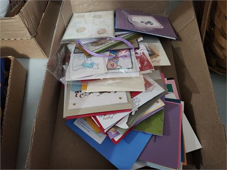 Handmade Cards Some New & Some Used