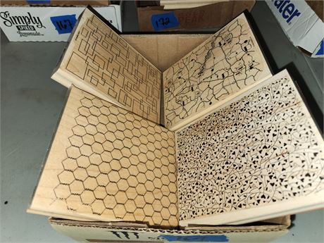 Extra Large Stamps. 4 Stampin Up