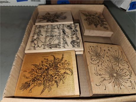 5 Large Stamps