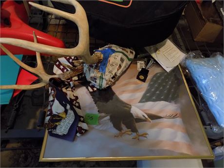 USA Ties, Picture, Antlers