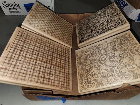 Extra Large Stamps. 4 Stampin Up