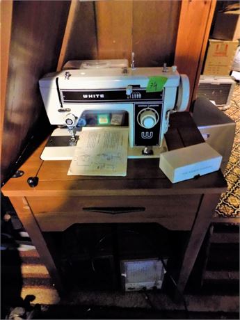 Sewing Machine and Table