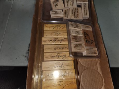 3 Stampin Up Stamp Sets