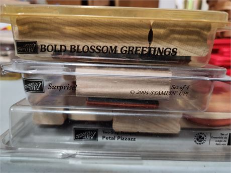 3 Stampin Up Stamp Sets