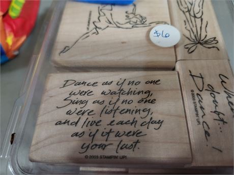 3 Stampin Up Stamp Sets