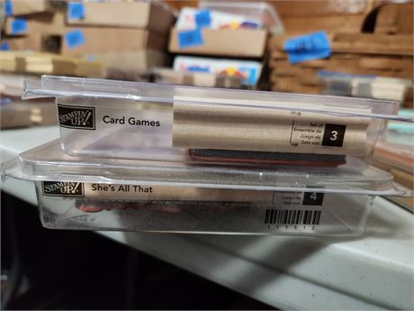 3 Stampin Up Stamp Sets