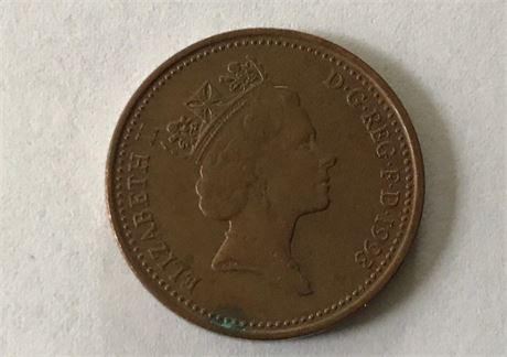1993 UK One Penny
